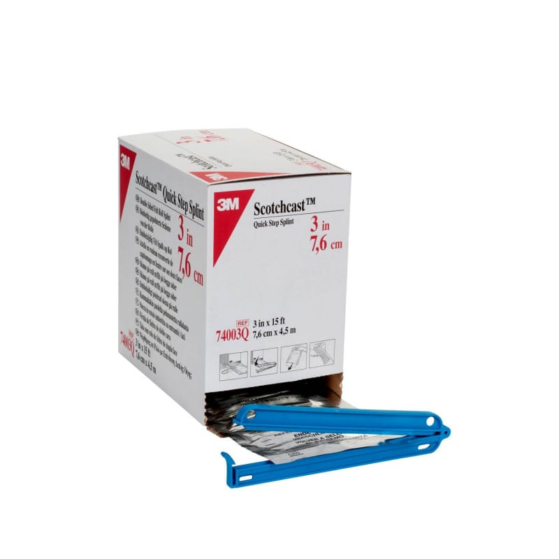3M Scotchcast Quick Step Splint Rollenware - für die medizinische Versorgung - Med-Praxisbedarf