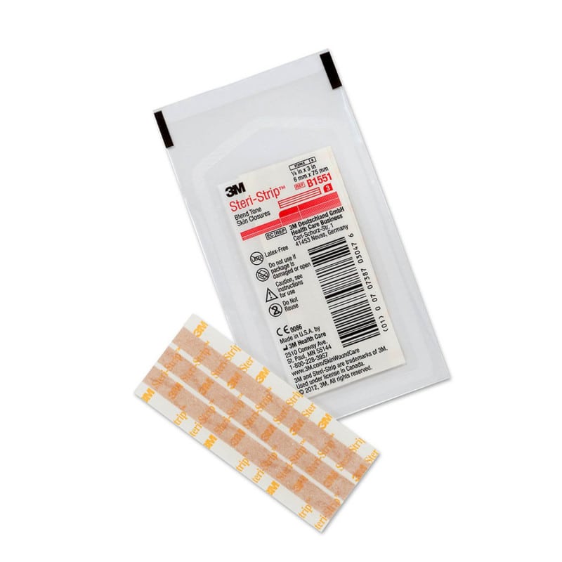 Steri-Strip Blendtone Wundverschlussstreifen - Hautfarben, unauffällig für Gesicht und Hals von 3M - Med-Praxisbedarf