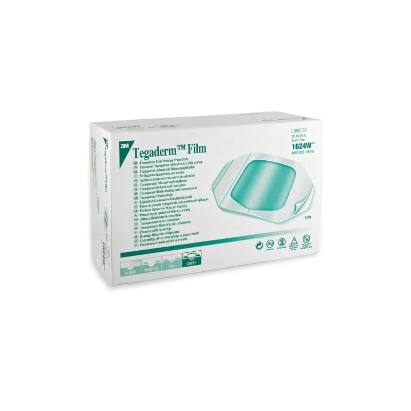 Steriler Tegaderm Film Verband - transparent, zur kontinuierlichen Wundkontrolle - Med-Praxisbedarf