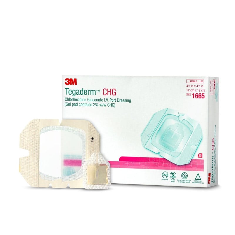 Tegaderm Portkatheter-Verband - einzeln steril verpackt von 3M - Med-Praxisbedarf