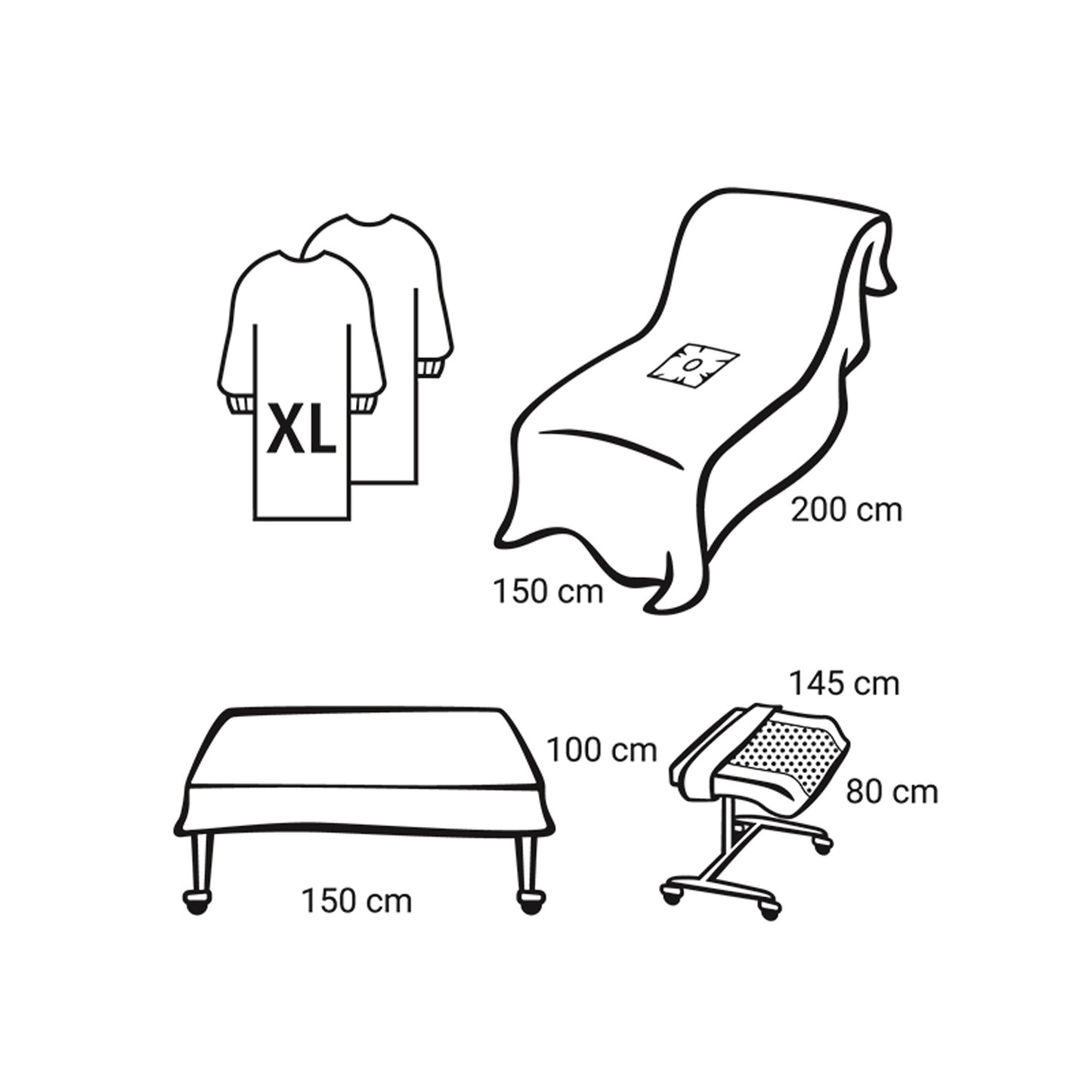 Foliodrape® Protect Hand-/Fuß-Set | II | EAN 4049500984782 | günstig kaufen