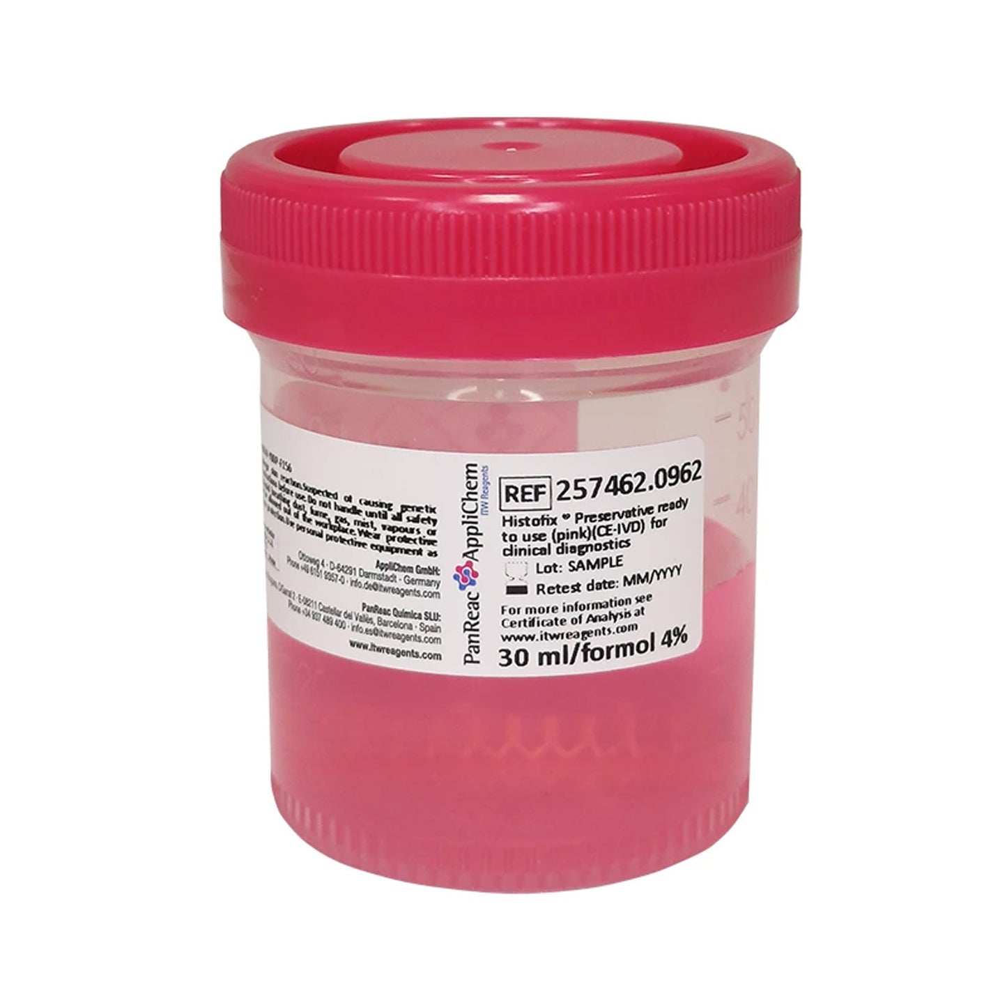 Histofix® Konservierungsmittel (pink) | 45 x 30 ml | günstig kaufen