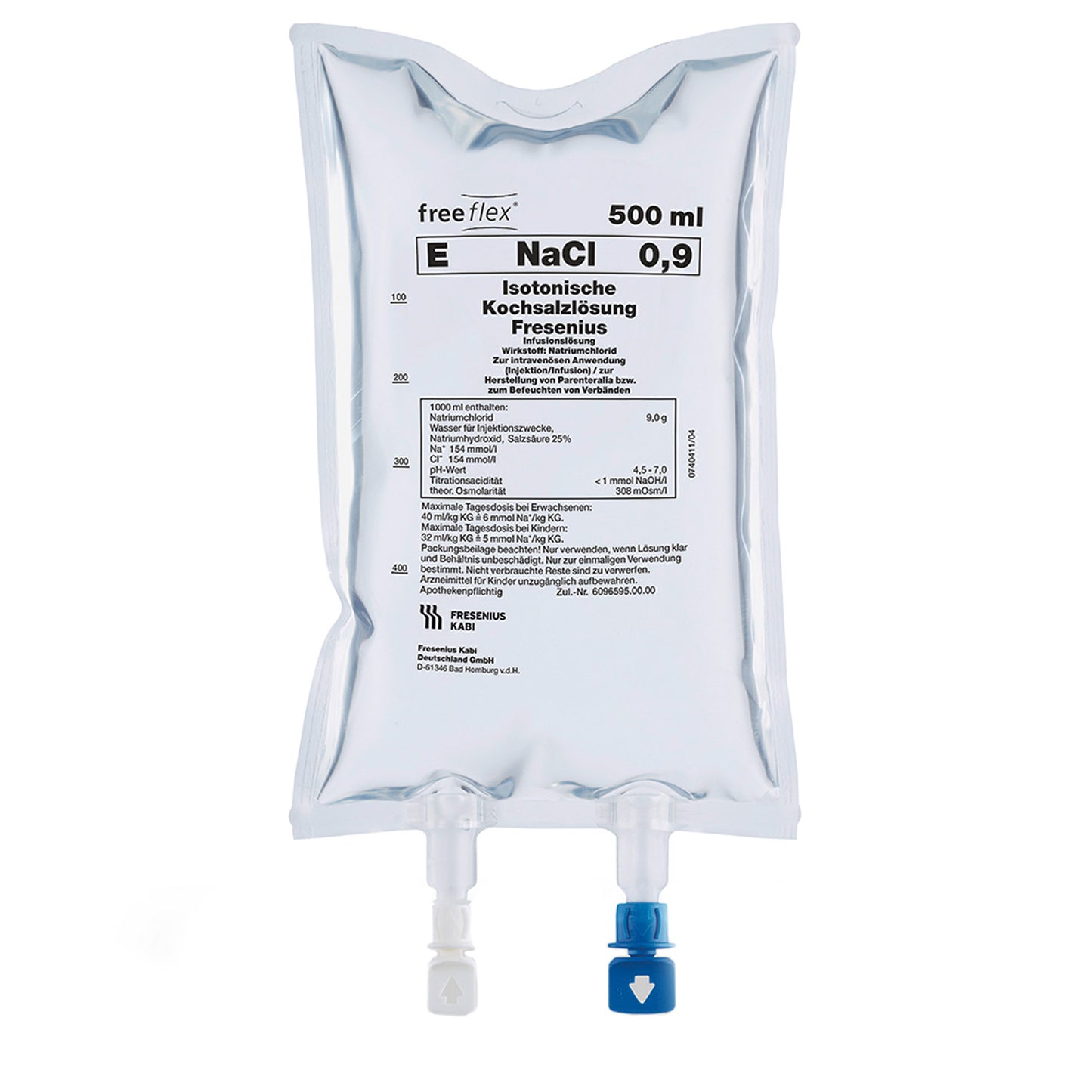Isotonische Kochsalzlösung Fresenius | freeflex Beutel 500 ml | PZN 00412197 | günstig kaufen