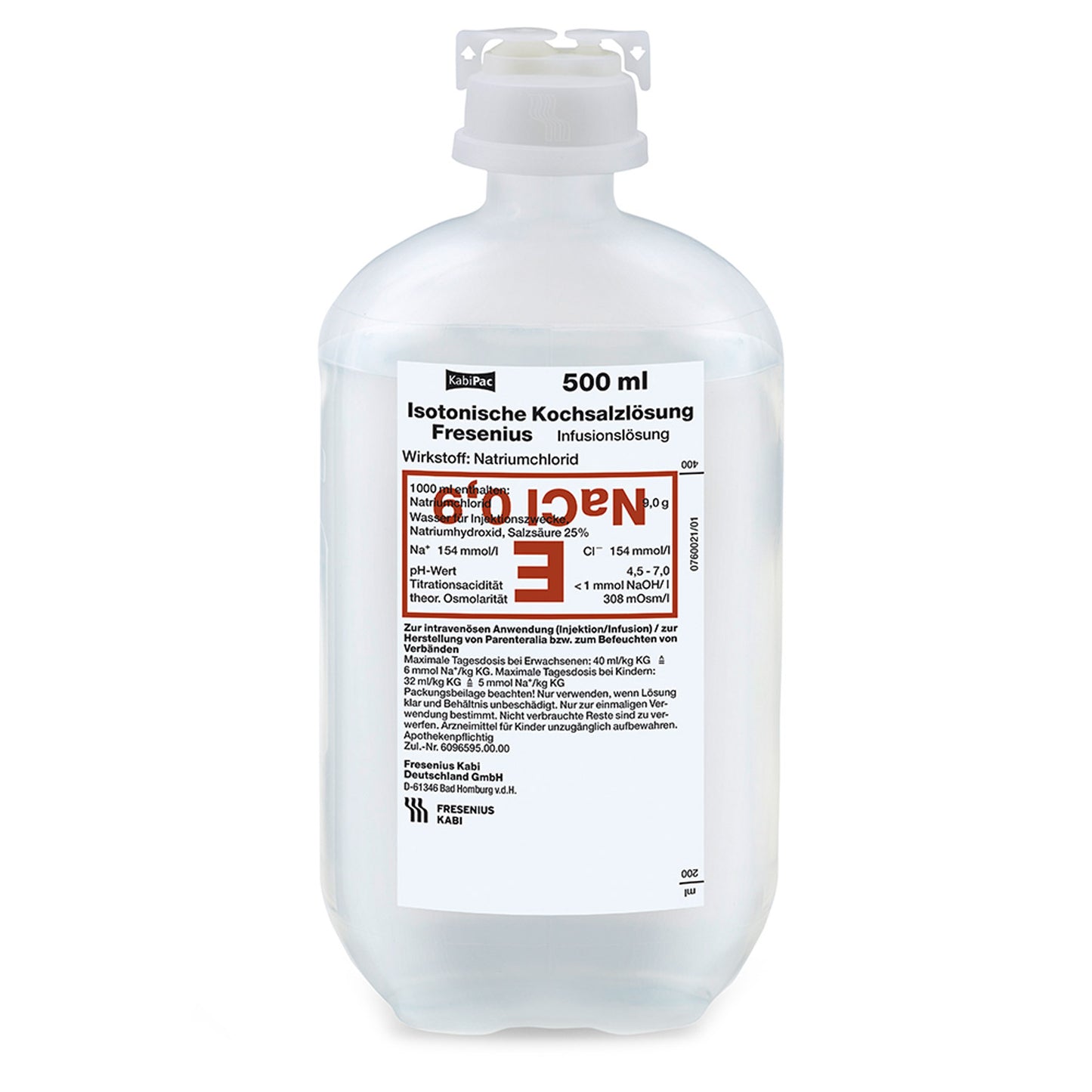 Isotonische Kochsalzlösung Fresenius | Kabi Pack 500 ml | PZN 00809109 | günstig kaufen