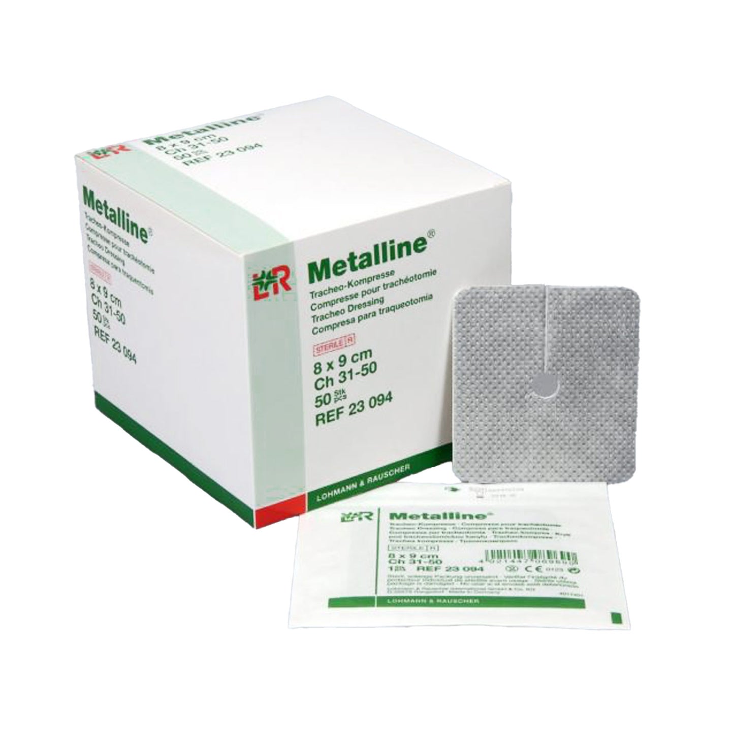 Metalline® Kompressen | Tracheo | EAN 4021447230948 | PZN 02072736 | günstig kaufen
