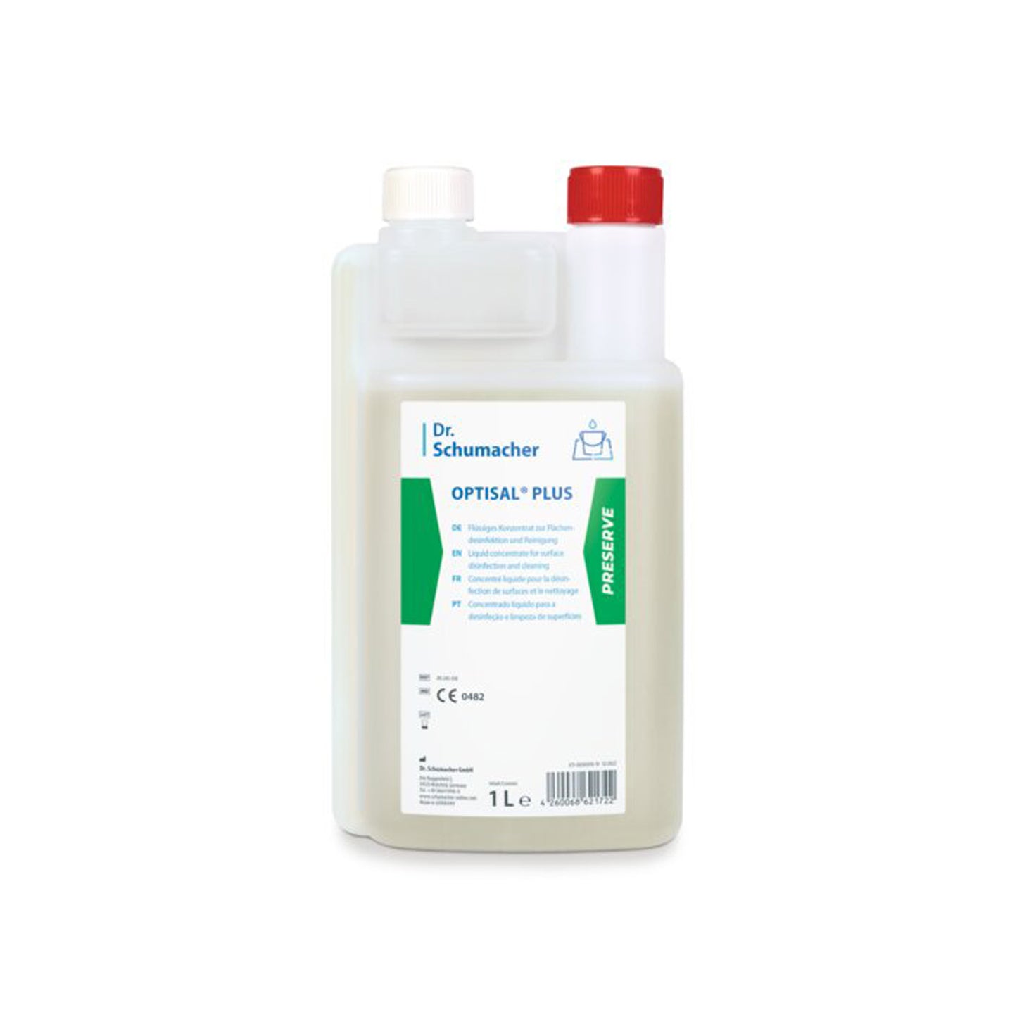 Optisal Plus Desinfektionsreiniger | 1 Liter | EAN 4260241964011 | PZN 18453564 | günstig kaufen