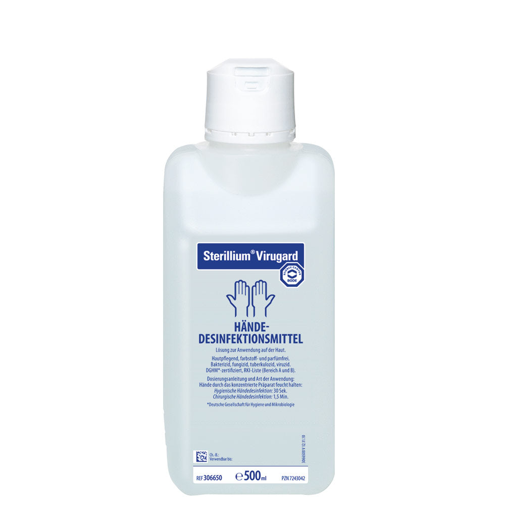 Sterillium Virugard, Händedesinfektion | 500 ml | EAN 4031678001132 | PZN 07243042 | günstig kaufen