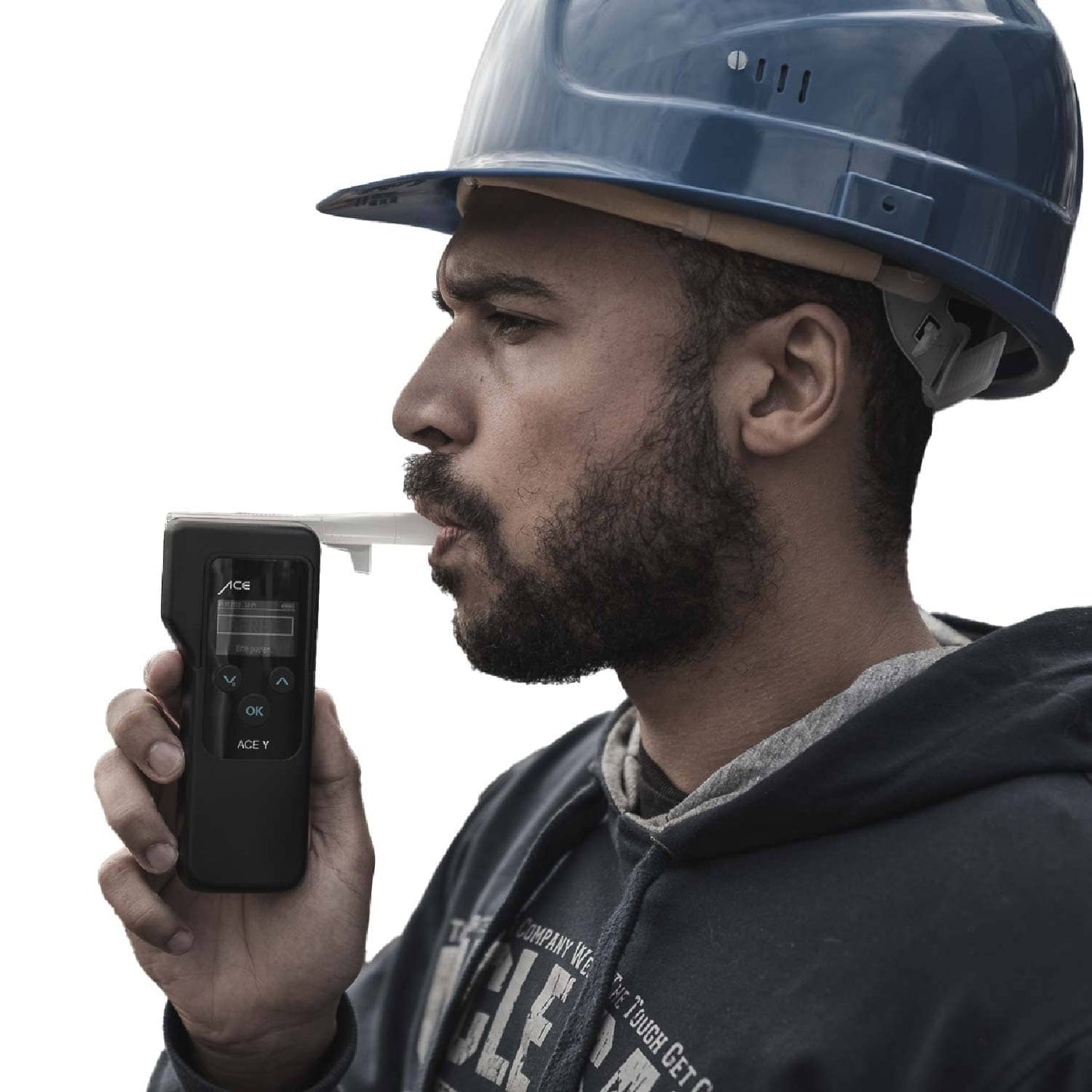 ACE Y Alkoholtestgerät digital - professionelle Atemalkoholkontrolle mit Display - Med-Praxisbedarf