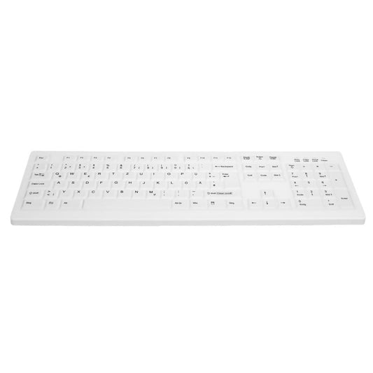 Desinfizierbare Tastatur AK-C8100 - hygienische PC-Tastatur für medizinische Einrichtungen, kliniktauglich - Med-Praxisbedarf