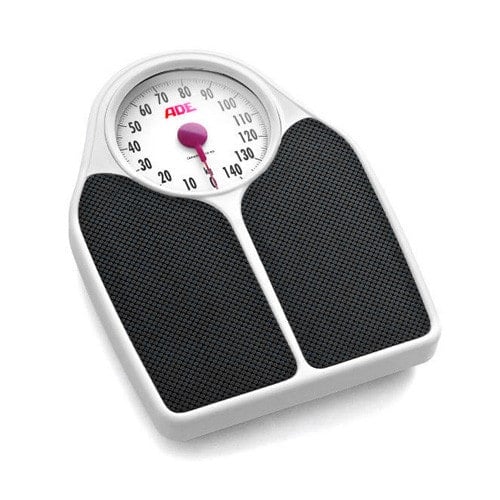 Mechanische Personenwaage bis 150 kg - robuste Standwaage für Arztpraxen und Kliniken - Med-Praxisbedarf