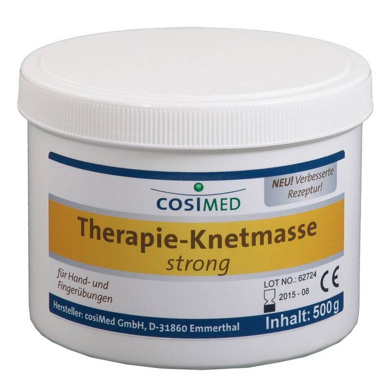 Dose mit TheraPIE Knete - praktisches Hilfsmittel für motorische Übungen - Med-Praxisbedarf