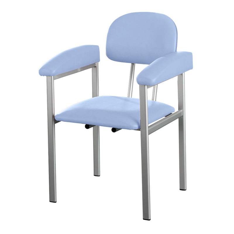 Funktionaler Blutabnahmestuhl - Platz sparend mit 65 cm Tiefe - Med-Praxisbedarf