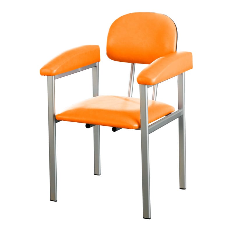 Blutabnahmestuhl AGA mit Armlehnen und Ablage - hoher Patientenkomfort, 90x65 cm - Med-Praxisbedarf