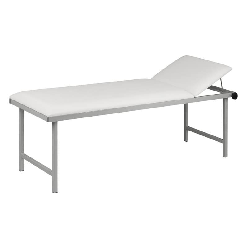 EKG-Liege mit Kopfteilverstellung - Gesamtmaße 190x80x65 cm, medizinische Ausstattung - Med-Praxisbedarf
