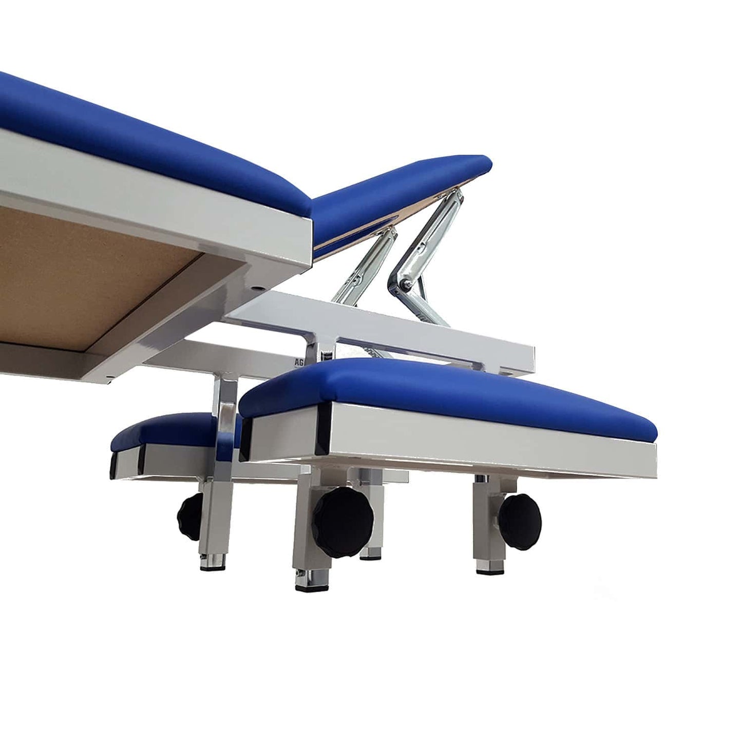 Elektrisch höhenverstellbare Patientenliege von AGA - siebenteilige Polsterung für Therapeuten - Med-Praxisbedarf