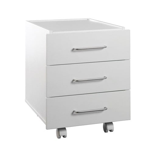 Liegenunterschrank moderne Front - Stauraum unter Untersuchungsliege, 46.5x57x54 cm - Med-Praxisbedarf