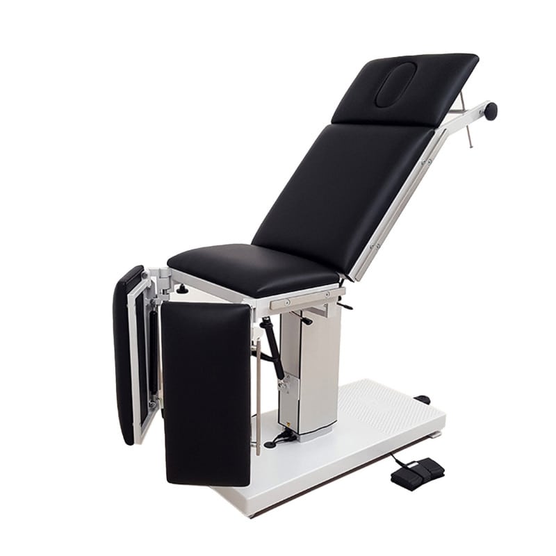 OP-Tisch Power-MAT Seitenansicht 190 cm - lange Liegefläche für Behandlungen - Med-Praxisbedarf