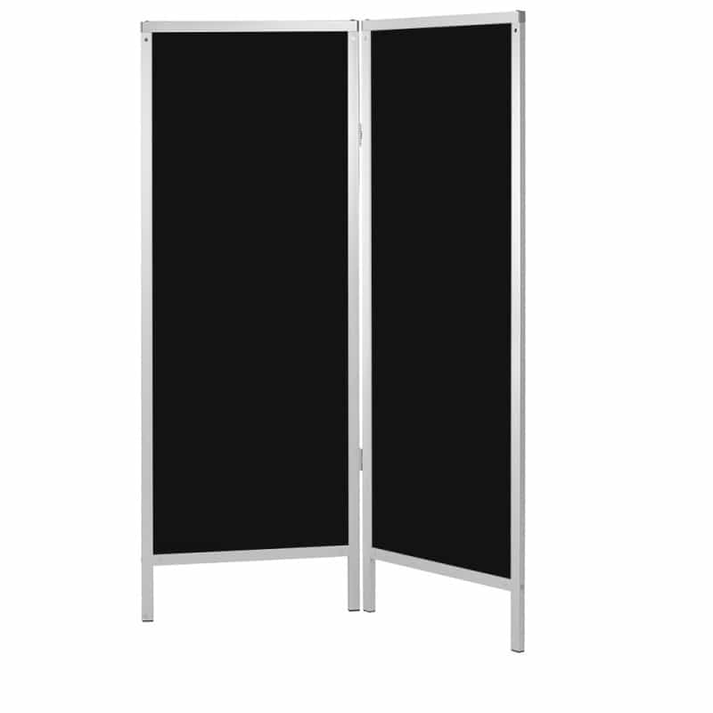 Paravent ohne Rollen - Standschirm aus stabilem Kunststoff, Höhe 180 cm - Med-Praxisbedarf