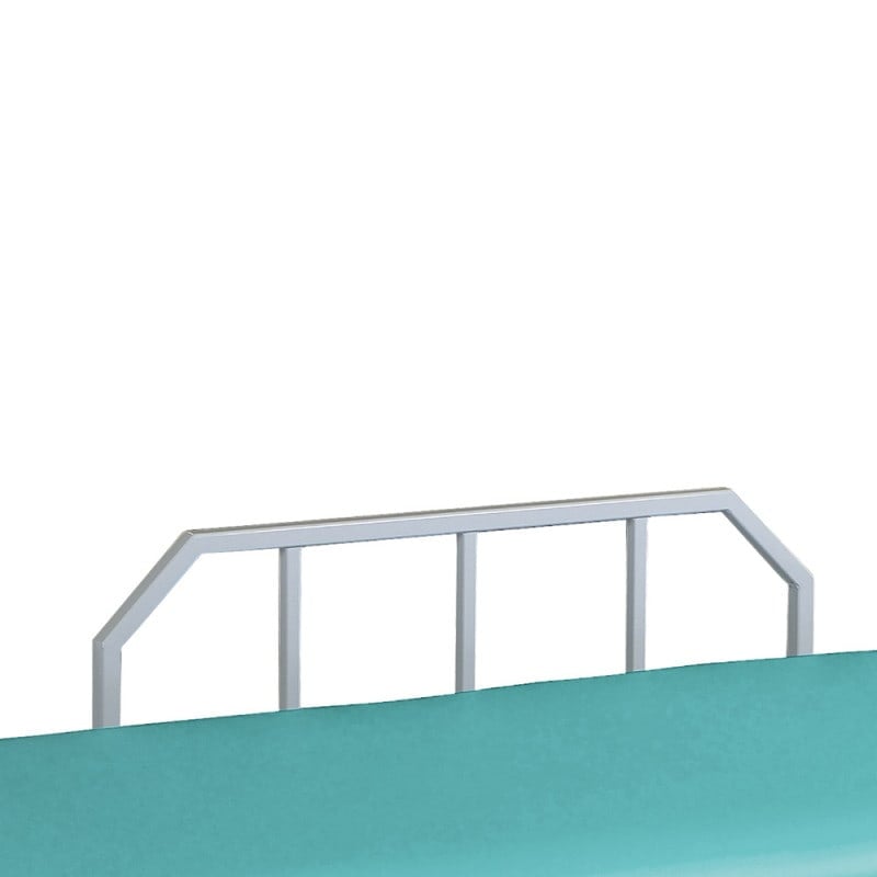Patiententransportliege hydraulisch höhenverstellbar - mit Zentralverstellung und Sicherheitsbügeln - Med-Praxisbedarf