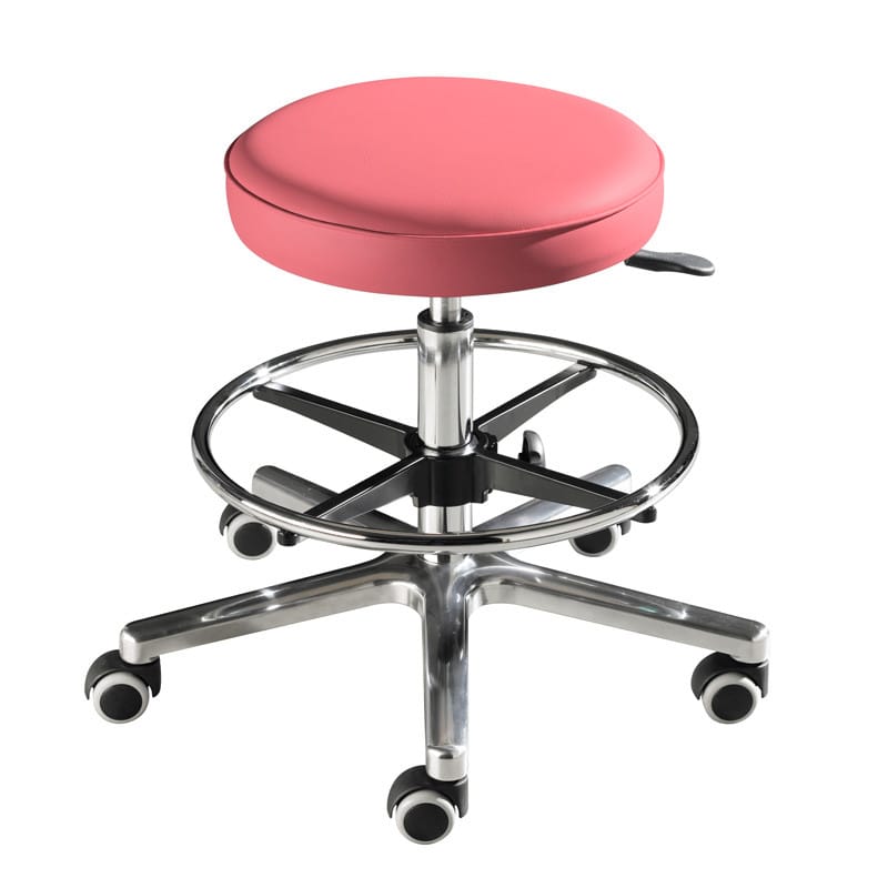 Praxishocker Modell für Großgewachsene - von 52 cm bis 70 cm höhenverstellbar - Med-Praxisbedarf