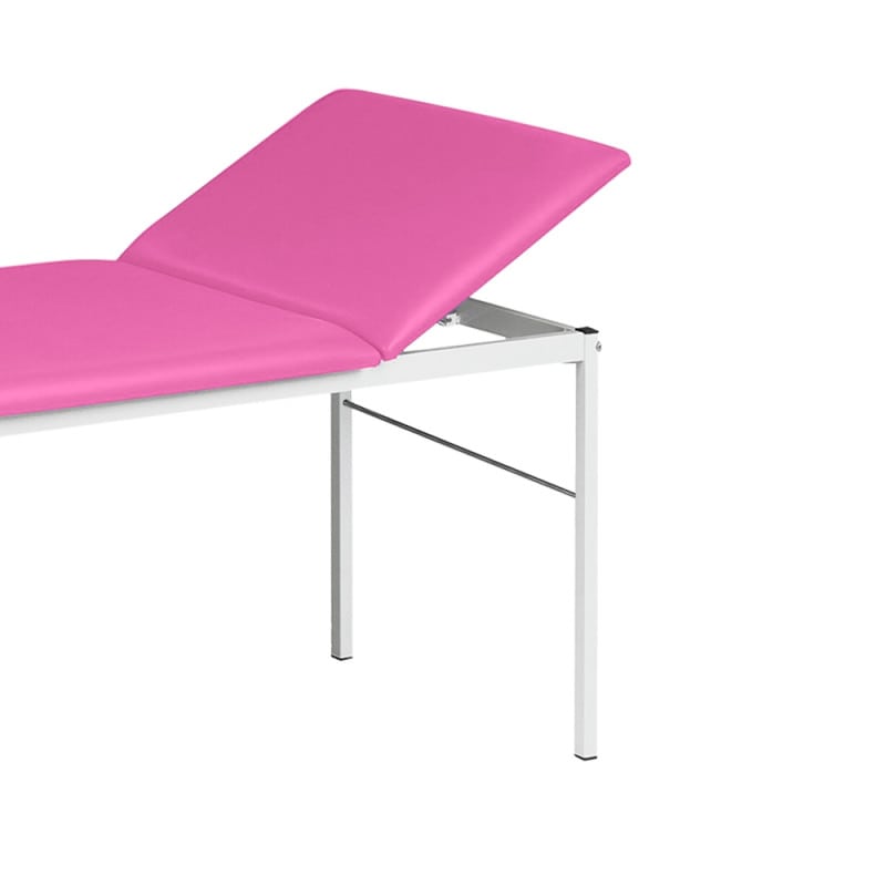 Patientenliege mit Kopfteilverstellung - für Praxis, Klinik und Pflege, robuste Bauweise - Med-Praxisbedarf