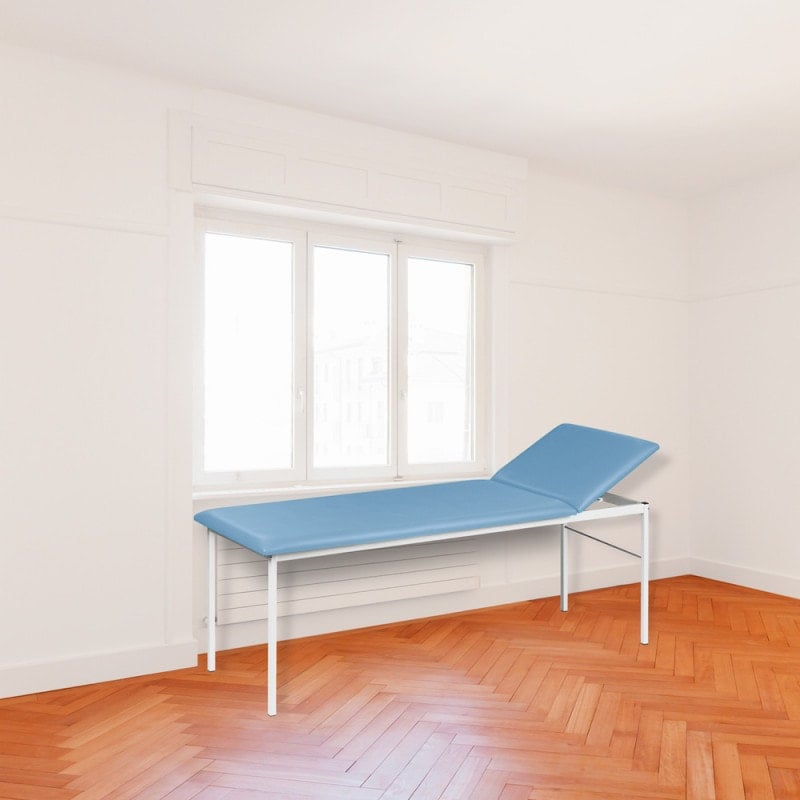 Medizinische Liege mit Verstellung - stabile Rahmenkonstruktion für Klinik und Praxis - Med-Praxisbedarf