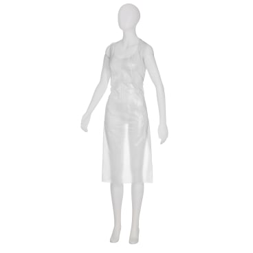MED-COMFORT Einwegschürze light - weiß, Maße 75 x 125 cm für Arztpraxen und Pflege - Med-Praxisbedarf