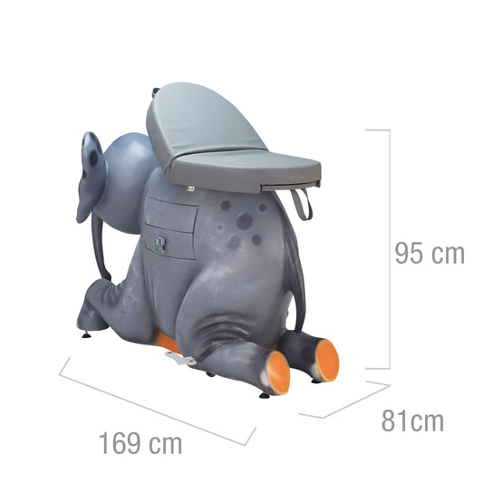 Untersuchungstisch Kinder Elefant - kindgerechter Behandlungstisch, buntes Design - Med-Praxisbedarf