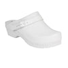Clogs mit leichtem Absatz