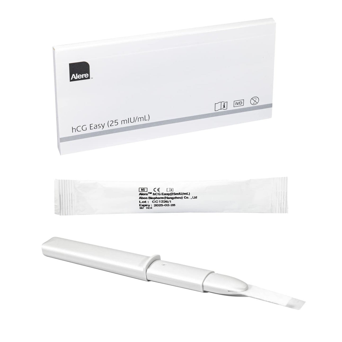 ALERE hCG Easy Schnelltest - qualitativer Schwangerschaftstest, Nachweis humanes Choriongonadotropin - Med-Praxisbedarf