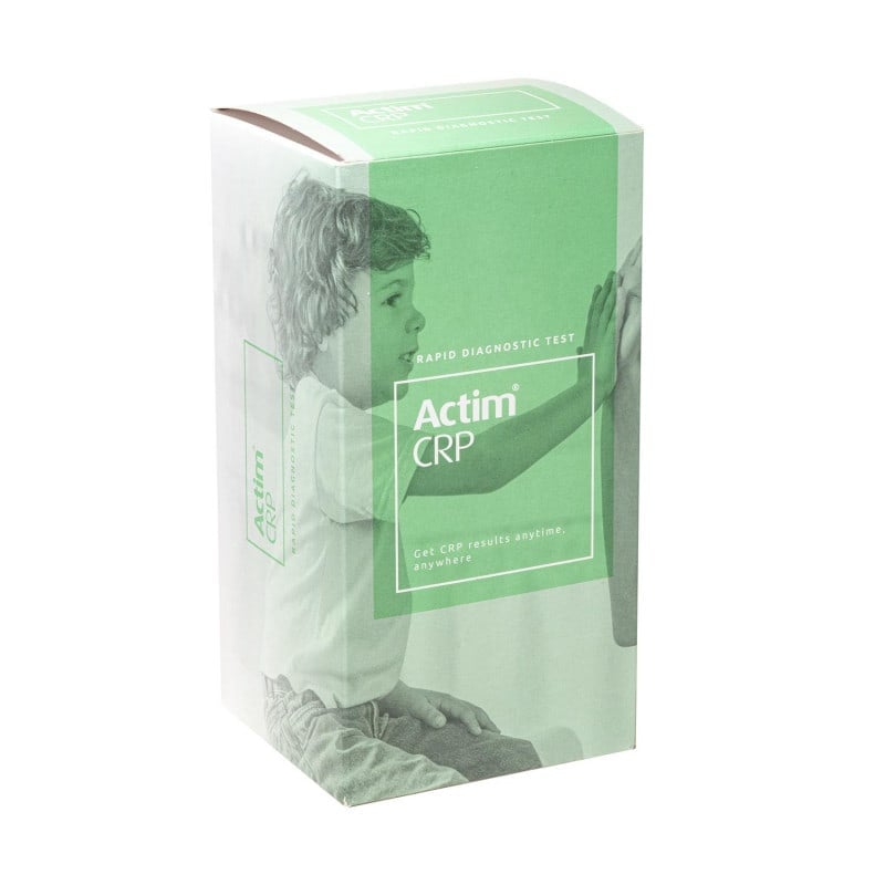 Actim CRP Test Komponenten - Testkassette, Pipette und Pufferlösung - Med-Praxisbedarf