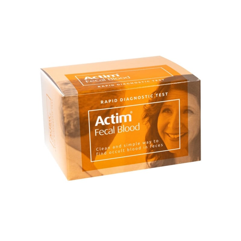 Actim FOB Test Packungsinhalt - komplettes Set für Stuhlproben-Testung - Med-Praxisbedarf