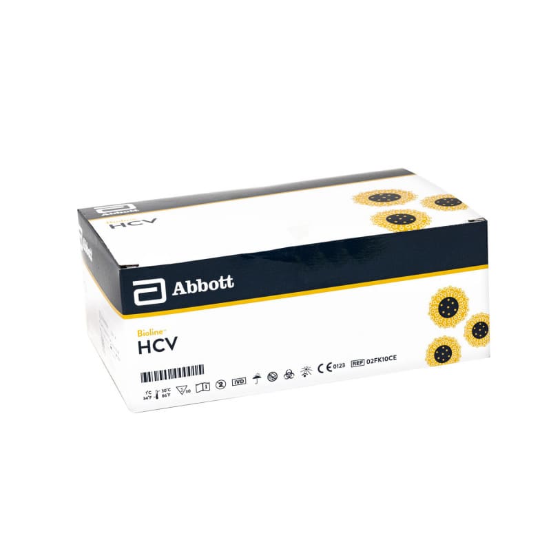 HCV Antikörper-Testset Bioline - Mehrfachpackung, für medizinische Einrichtungen und Praxen - Med-Praxisbedarf