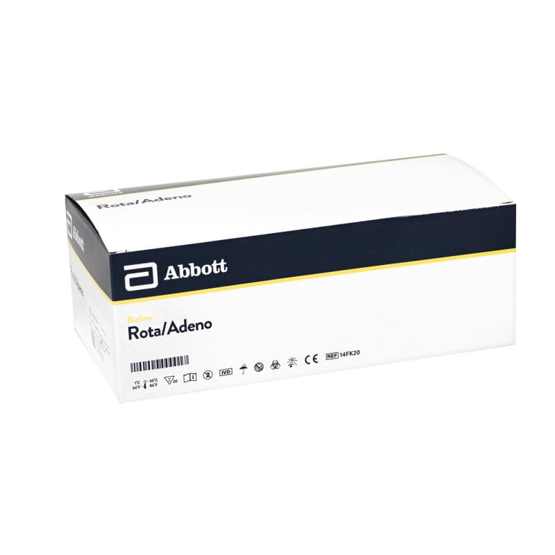 Bioline Rota/Adeno Schnelltest von Abbott - immunochromatographischer Test zur qualitativen Diagnostik - Med-Praxisbedarf