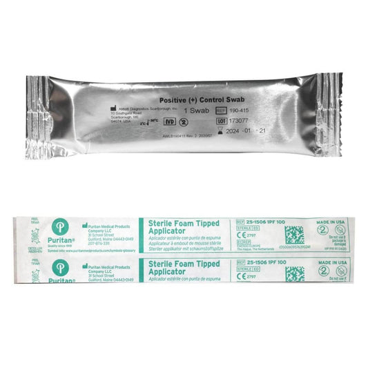 ID NOW COVID-19 2.0 Control Kit Abbott - Validitätsprüfung für Test 2.0 - Med-Praxisbedarf