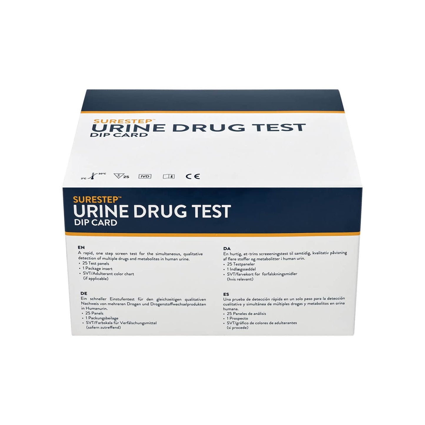 SureStep Drogentest Dip Card 5 Drogen mit SVT - Urintest, einfach in der Anwendung - Med-Praxisbedarf