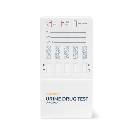 SureStep Dip Card 7 Drogen + SVT - Test für sieben verschiedene Substanzen - Med-Praxisbedarf