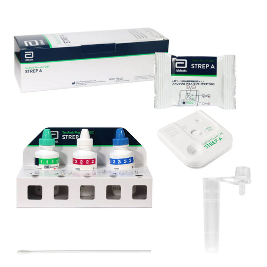TestPack Plus Strep A Schnelltest - qualitativer Nachweis von Streptokokken-A Antigenen - Med-Praxisbedarf