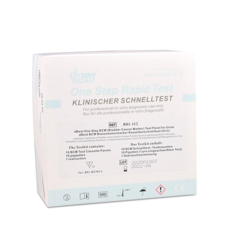 BCM Blasentumormarker Schnelltest - Kassettentest zur Früherkennung, One Step - Med-Praxisbedarf