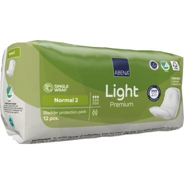 Inkontinenzeinlage Normal 2 Größe M - saugstarke ABENA Light Premium Einlage diskret - Med-Praxisbedarf