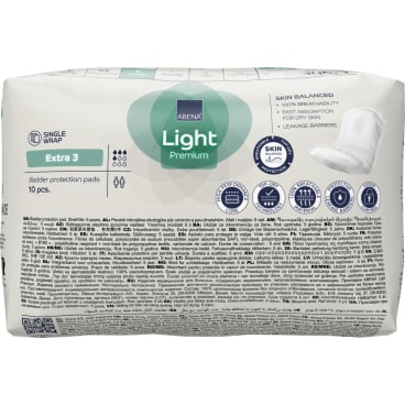 Inkontinenzeinlage Extra 3 von ABENA Light Premium - Einlage mit sicherer Passform für den Tag - Med-Praxisbedarf