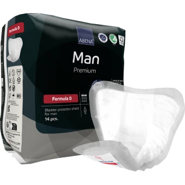 ABENA Man Premium Formula 0 Inkontinenzhose grau - für Männer mit leichter bis mittlerer Inkontinenz - Med-Praxisbedarf