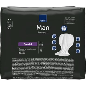 ABENA Man Premium Special Inkontinenzeinlagen weiß - für mittlere bis schwere Inkontinenz - Med-Praxisbedarf