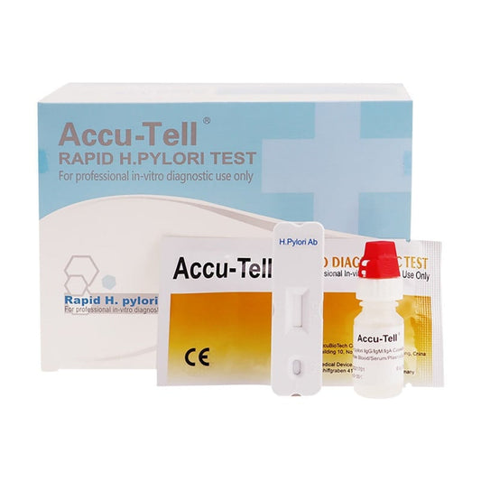 H. pylori Bluttest Schnelldiagnose - Accu-Tell Nachweis von Helicobacter pylori - Med-Praxisbedarf