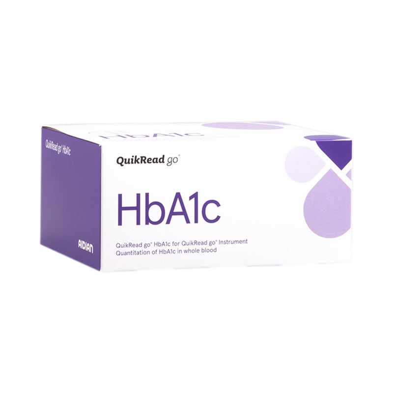 QuikRead go HbA1c Test-Kit - zur quantitativen Bestimmung von glykiertem Hämoglobin - Med-Praxisbedarf