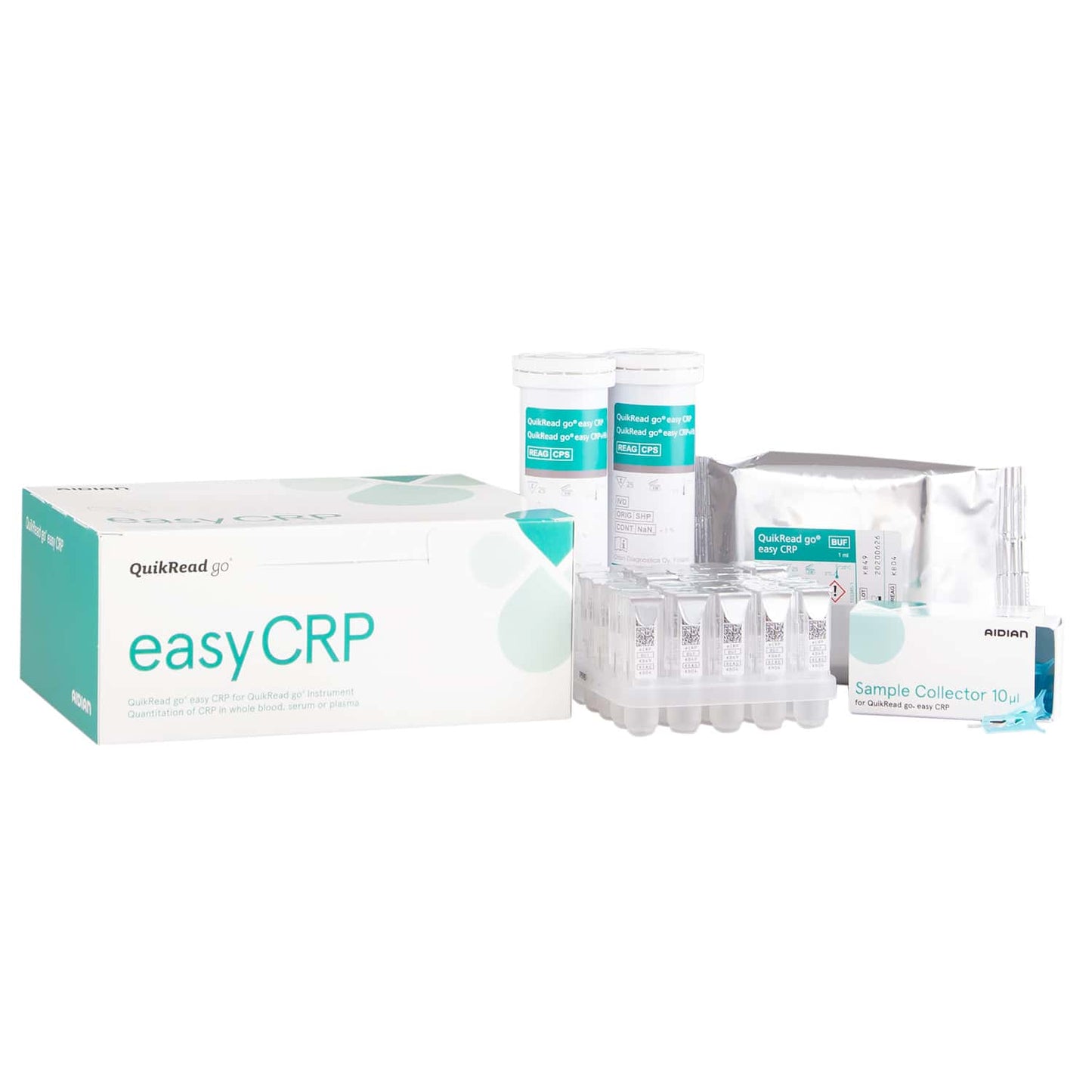 easyCRP Kit von QuikRead go - All-in-One-Lösung für CRP-Bestimmung - Med-Praxisbedarf