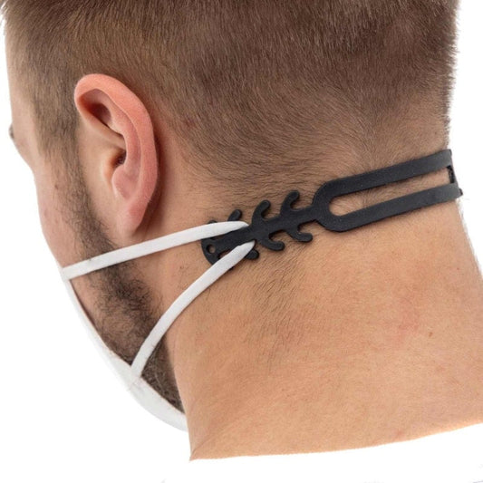 ProtectMe Maskenhalter von Albstoffe - entlastet Ohren, mehr Tragekomfort für Masken - Med-Praxisbedarf