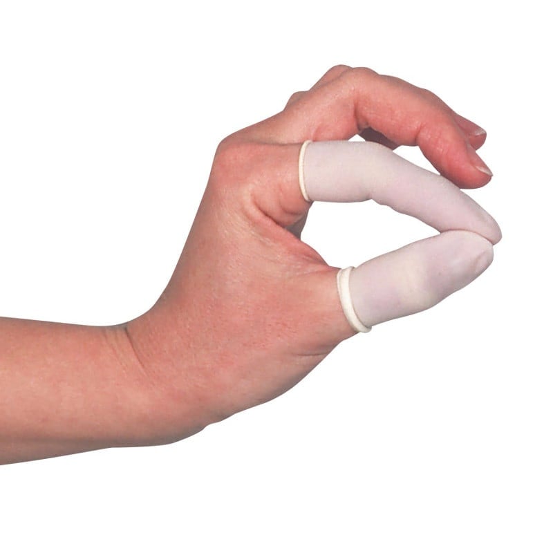 Fingerlinge aus Latex unsteril - praktisches Hilfsmittel für Untersuchungen von Ampri - Med-Praxisbedarf