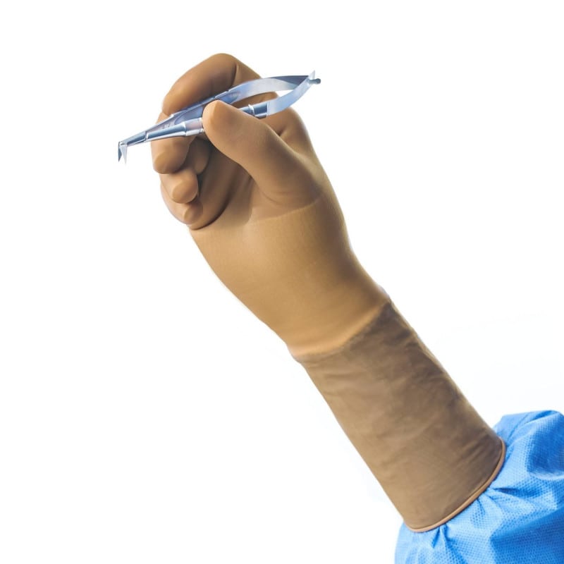 Gammex Latex Micro Handschuhe - sensibel für Gefäßchirurgie, reflektionsarm, Ansell - Med-Praxisbedarf