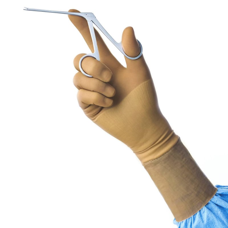 Ansell Gammex Latex Sensitive - anatomischer OP-Handschuh aus Naturgummilatex, fingerbeweglich - Med-Praxisbedarf